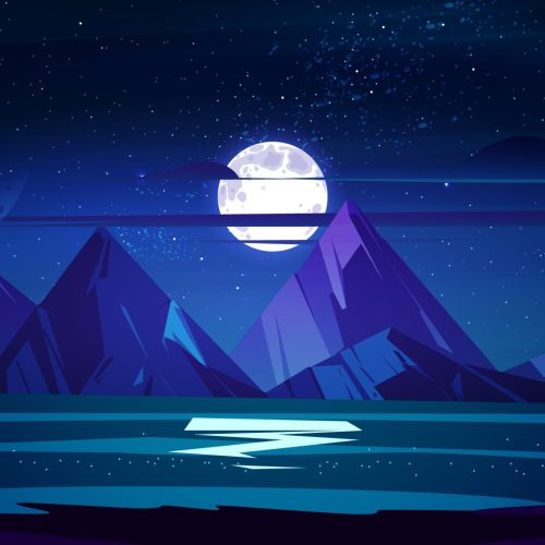 illustration-montagne-nuit-lune